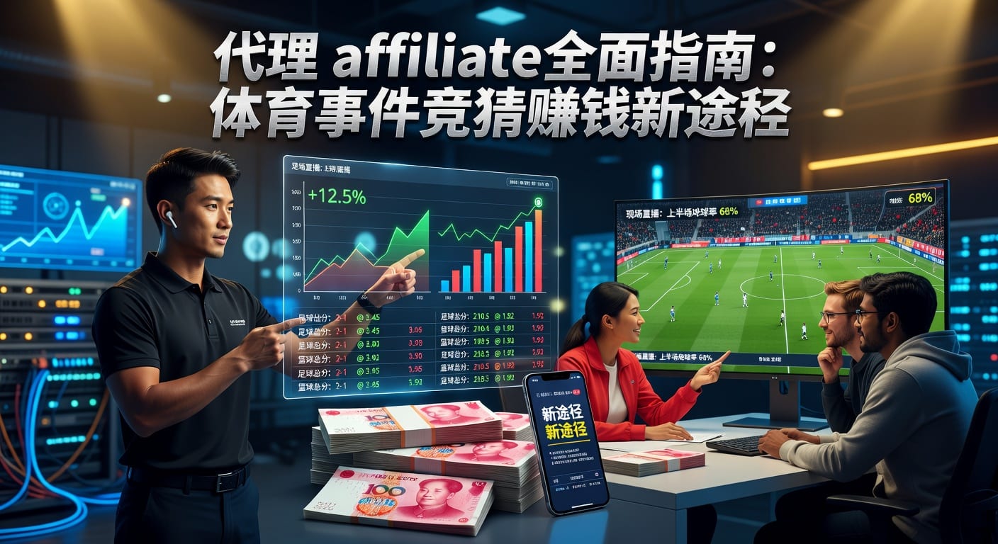 代理 Affiliate 体育博彩赚钱指南