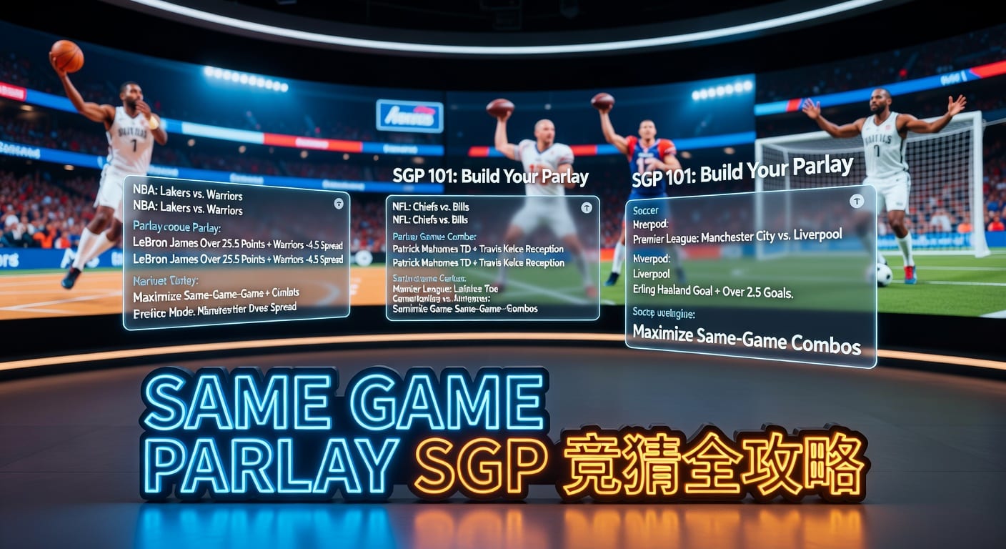 Same Game Parlay SGP 投注策略与技巧