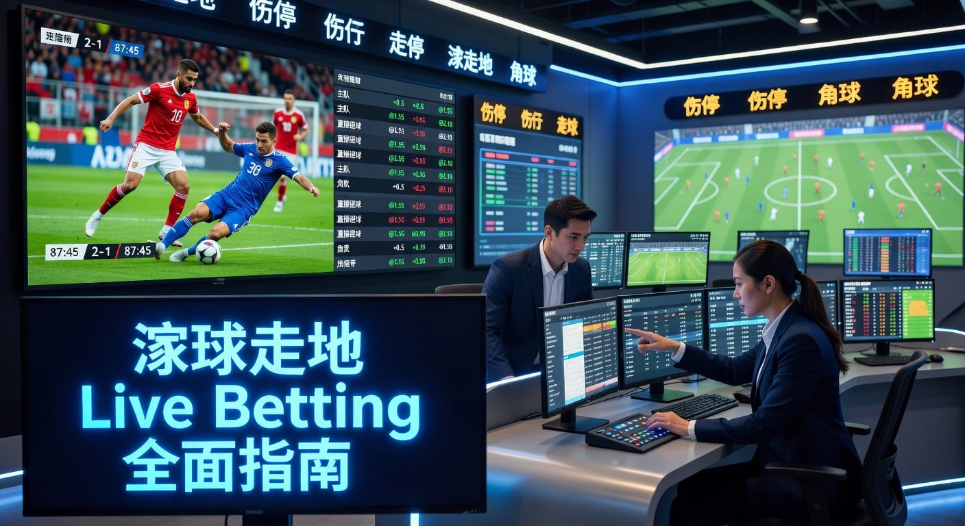 滚球走地 Live Betting实时投注技巧避坑指南