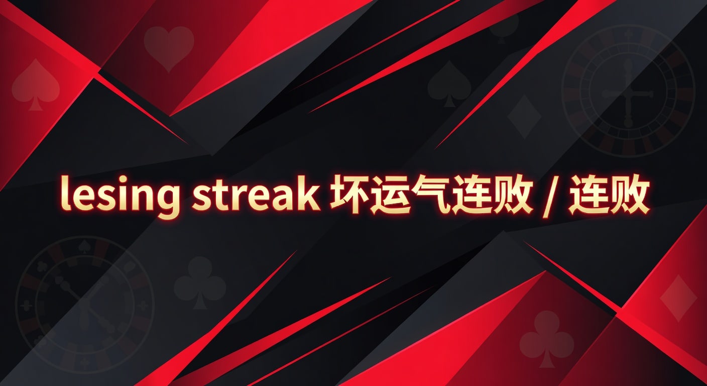 连败坏运气连败解析：体育博彩投注策略