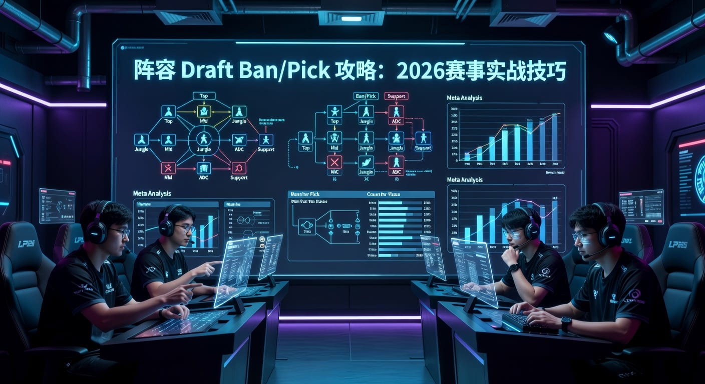 阵容 Draft Ban/Pick 攻略：2026电竞博彩必备技巧