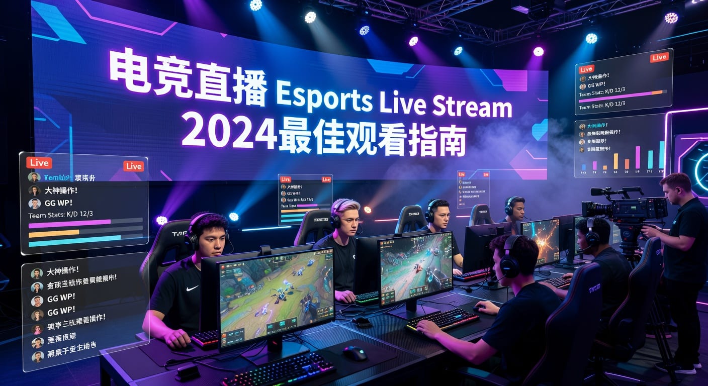 电竞直播 Esports Live Stream 2026最佳攻略