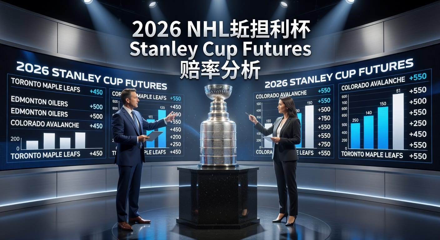 2026 NHL斯坦利杯 Stanley Cup Futures 最新赔率分析
