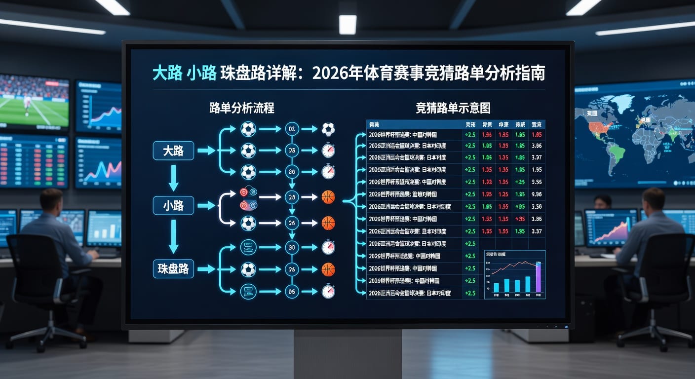 大路小路珠盘路详解：百家乐走势分析指南