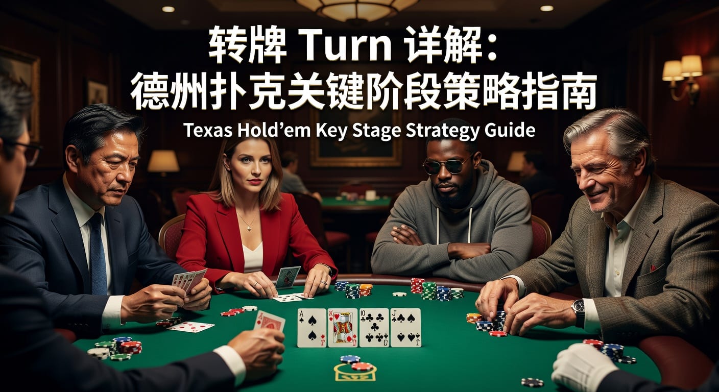 转牌 Turn 策略：德州扑克关键决策与赔率分析