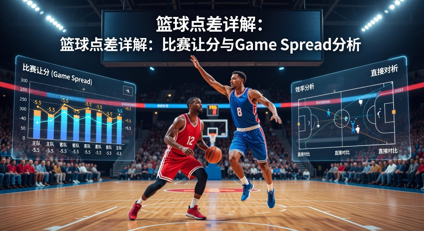 篮球点差分析：比赛让分盘口如何投注