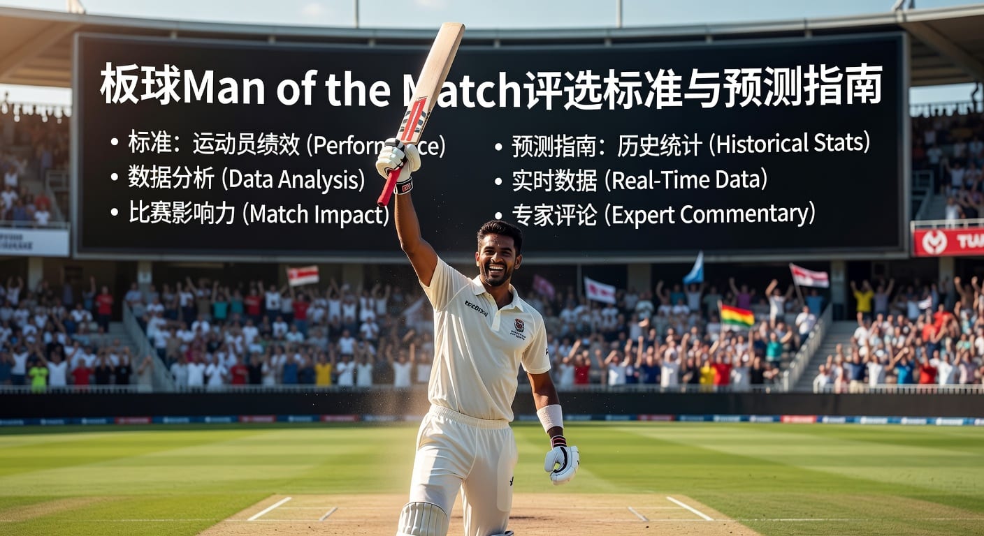 板球Man of the Match：规则、历史与2026赛事预测
