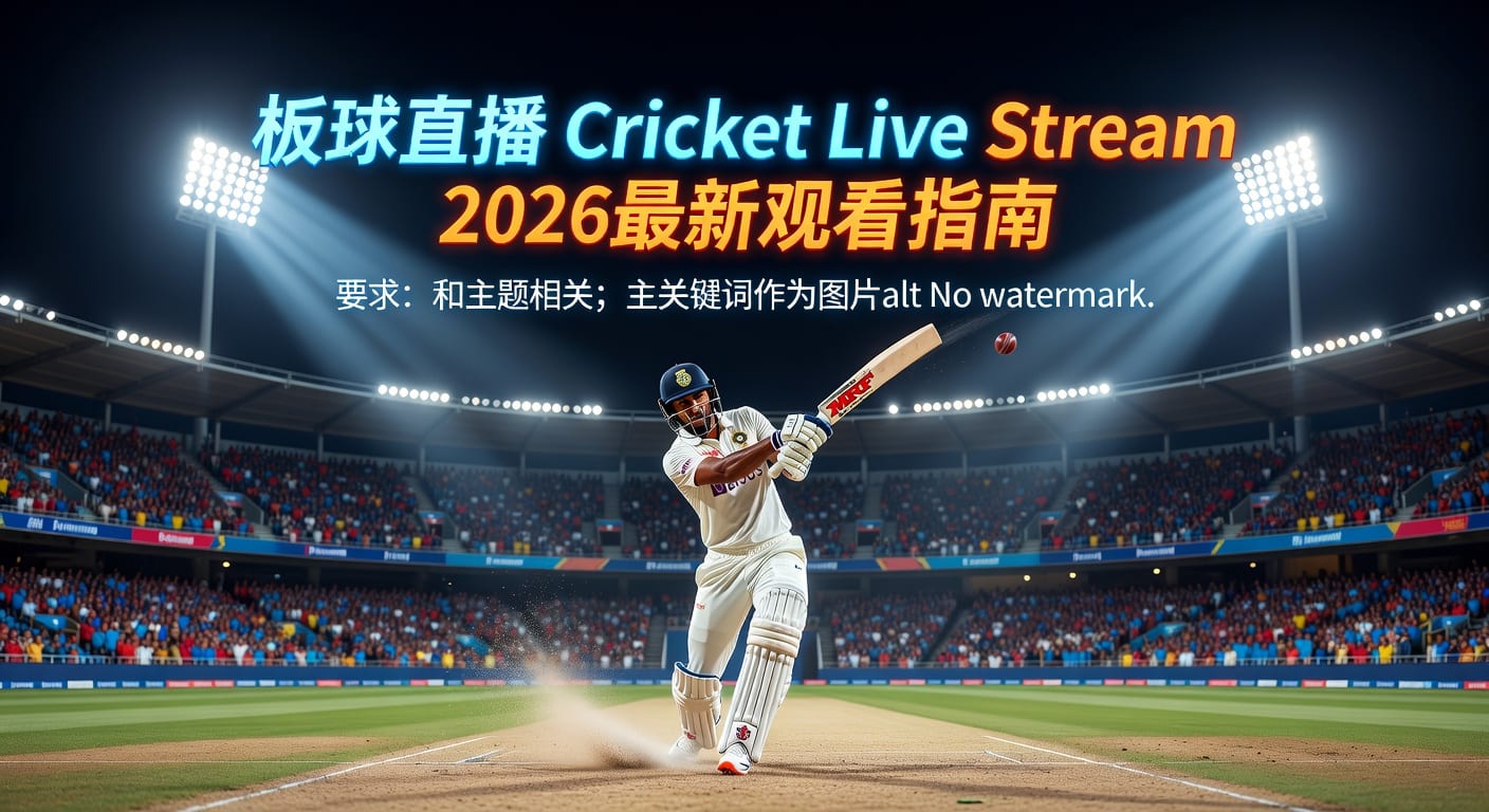 板球直播 Cricket Live Stream 2026高清免费观看指南
